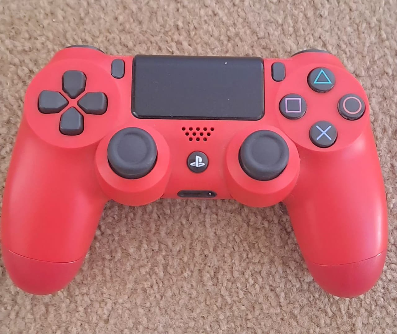 SONY PLAYSTATION 4 RED CONTROLLER